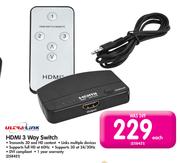 Ultra Link HDMI 3 Way Switch