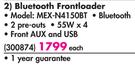 Sony Bluetooth Frontloader MEX-N5140BT