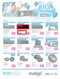 Makro : Car Audio (02 Aug - 29 Aug 2016), page 1