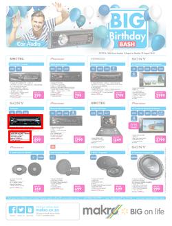 Makro : Car Audio (02 Aug - 29 Aug 2016), page 1