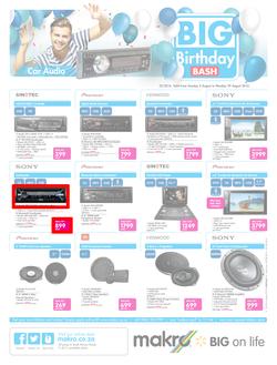 Makro : Car Audio (02 Aug - 29 Aug 2016), page 1