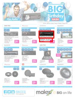 Makro : Car Audio (02 Aug - 29 Aug 2016), page 1