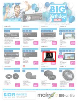 Makro : Car Audio (02 Aug - 29 Aug 2016), page 1