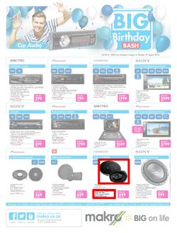 Makro : Car Audio (02 Aug - 29 Aug 2016), page 1