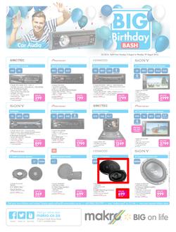 Makro : Car Audio (02 Aug - 29 Aug 2016), page 1