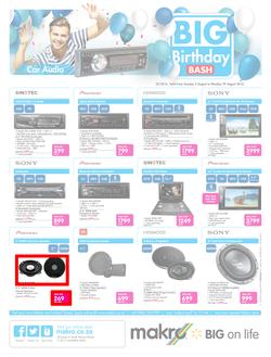 Makro : Car Audio (02 Aug - 29 Aug 2016), page 1