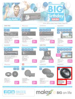 Makro : Car Audio (02 Aug - 29 Aug 2016), page 1