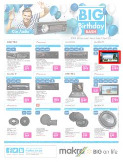 Makro : Car Audio (02 Aug - 29 Aug 2016), page 1