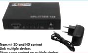 Ultra Link HDMI 4 Way Splitter