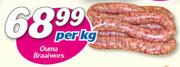 Ouma Braaiwors-Per kg