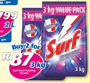 Surf Hand Washing Powder-2x3kg