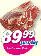 Fresh Lamb Pack-Per Pack