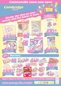 Cambridge Food Carletonville : August Mid Month (9 Aug - 21 Aug 2018), page 1