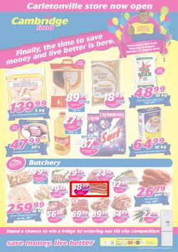 Cambridge Food Carletonville : August Mid Month (9 Aug - 21 Aug 2018), page 1