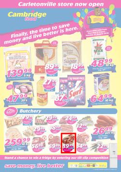 Cambridge Food Carletonville : August Mid Month (9 Aug - 21 Aug 2018), page 1