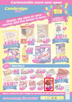 Cambridge Food Carletonville : August Mid Month (9 Aug - 21 Aug 2018), page 1