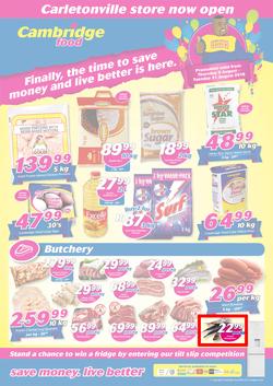 Cambridge Food Carletonville : August Mid Month (9 Aug - 21 Aug 2018), page 1