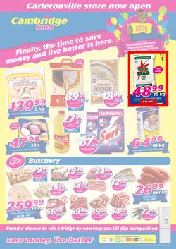 Cambridge Food Carletonville : August Mid Month (9 Aug - 21 Aug 2018), page 1