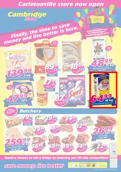 Cambridge Food Carletonville : August Mid Month (9 Aug - 21 Aug 2018), page 1