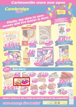 Cambridge Food Carletonville : August Mid Month (9 Aug - 21 Aug 2018), page 1