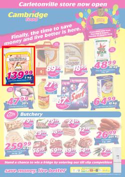 Cambridge Food Carletonville : August Mid Month (9 Aug - 21 Aug 2018), page 1