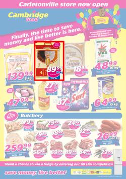 Cambridge Food Carletonville : August Mid Month (9 Aug - 21 Aug 2018), page 1
