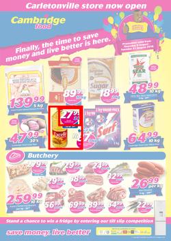 Cambridge Food Carletonville : August Mid Month (9 Aug - 21 Aug 2018), page 1