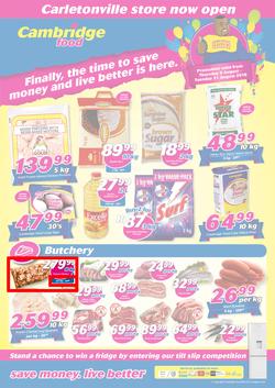 Cambridge Food Carletonville : August Mid Month (9 Aug - 21 Aug 2018), page 1