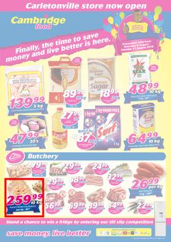 Cambridge Food Carletonville : August Mid Month (9 Aug - 21 Aug 2018), page 1