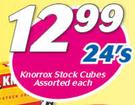 Knorrox Stock Cubes 24’s-Each