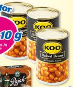 Koo Baked Beans In Tomato Sauce-3x410g