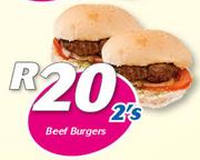 Beef Burgers 2’s