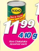 Koo Chakalaka-410g Each