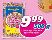 Cambridge Food Red Speckled Beans-500g