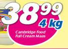 Cambridge Food Full Cream Maas-4kg