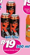 Reboost Energy Drink-3x500ml