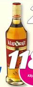 Klipdrift Export Brandy-750ml