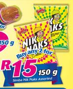 Simba Nik Naks-2x150g