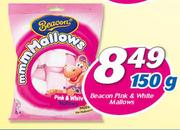 Beacon Pink & White Mallows-150g