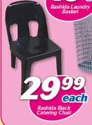Rashida Black Catering Chair-Each
