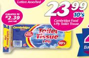 Cambridge Food 1-Ply Toilet Tissue 10’s
