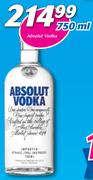 Absolut Vodka-750ml
