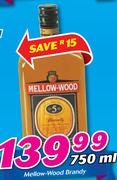 Mellow-Wood Brandy-750ml