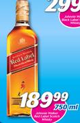Johnnie Walker Red Label Scotch Whisky-750ml