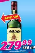 Jameson Irish Whisky-750ml