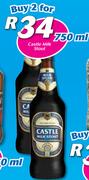 Castle Milk Stout-2x750ml