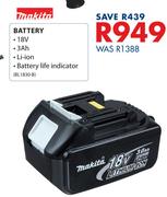 Makita Battery BL-1830-B