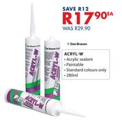 Den Braven Acryl-W-280ml Each