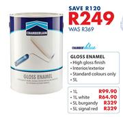 Chamber Value Burgandy Gloss Enamel-5Ltr