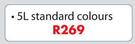 Plascon Polvin In Standard Colours-5Ltr